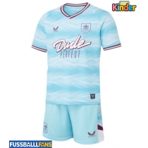 Burnley Auswärts Trikotsatz Kinder 2025-26 Kurzarm (+ Kurze Hosen)